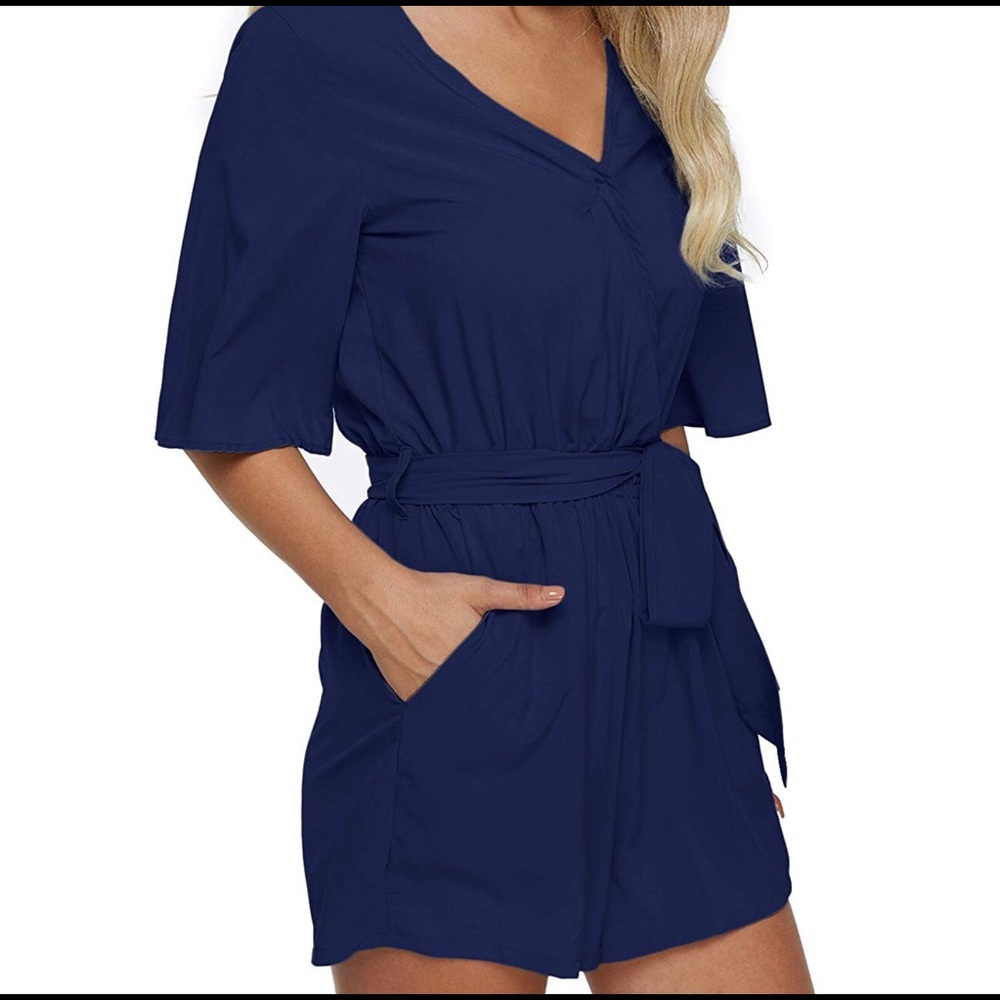 NWT | Navy Romper | Size S